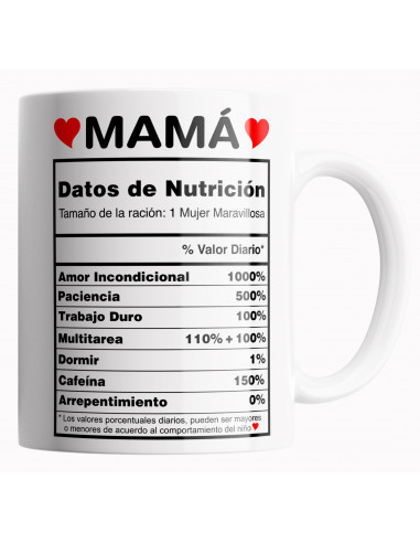 Taza para MAMÁ - NUTRICIÓN