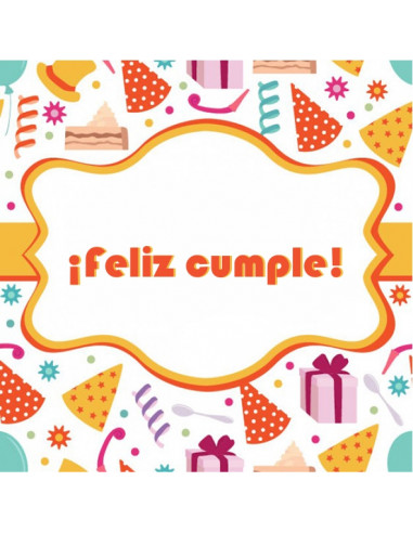 Sticker para cumpleaños